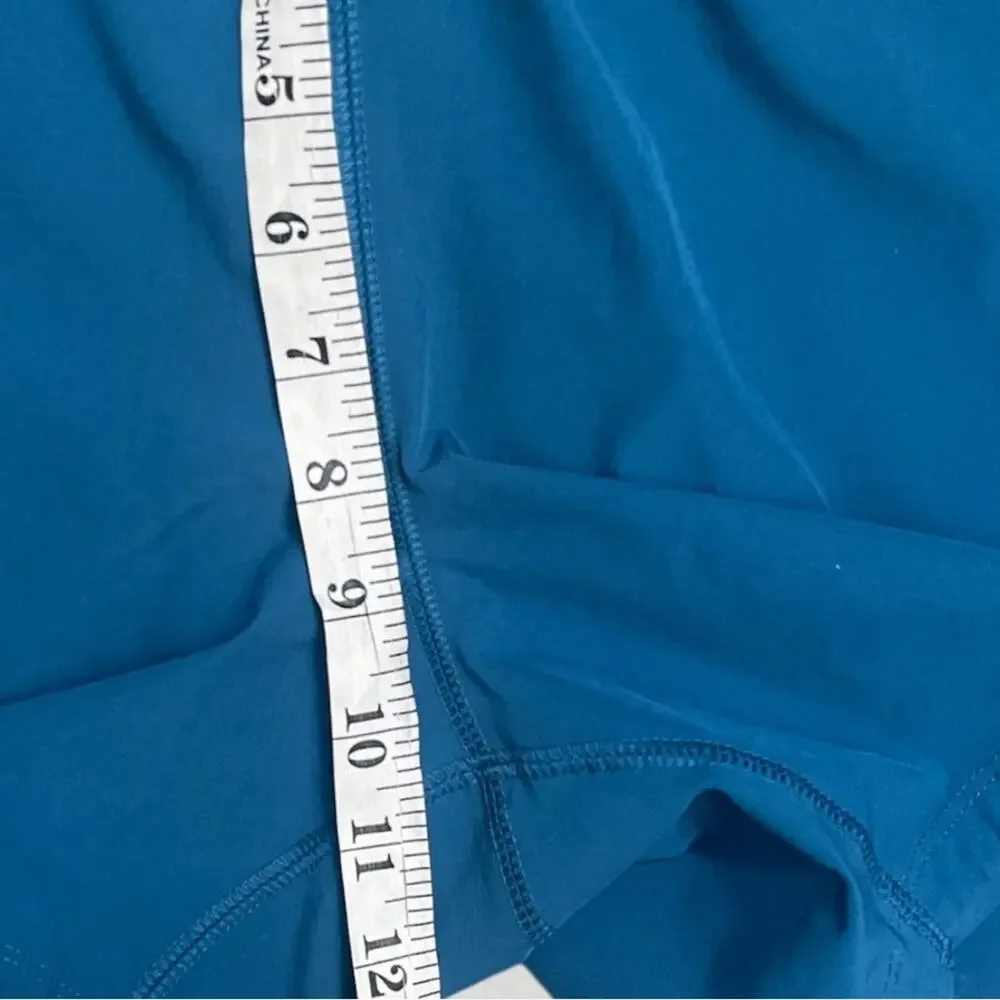 Lands’ End Quick Dry Swim Short With Lining Teal Size 2 Modest Beach